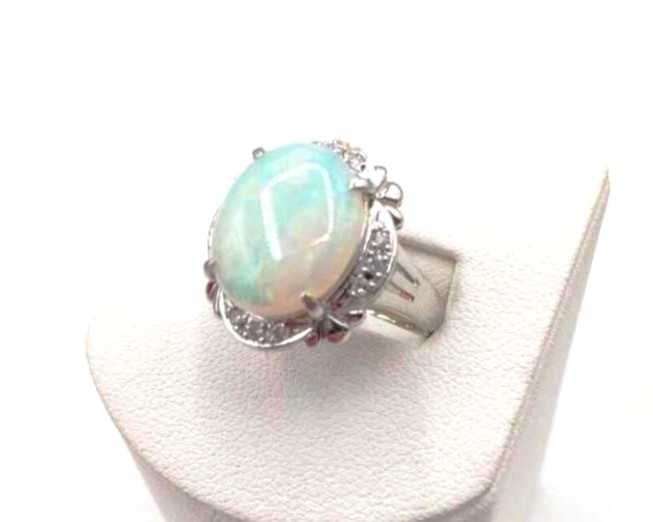 ジュエリー買取 オパール ダイヤモンドリング